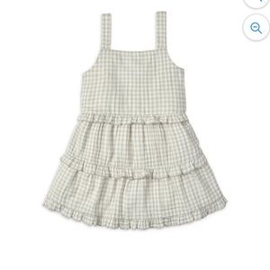 Toddler Girls Tiered Gauze Dress